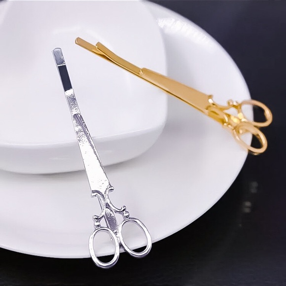 ⚜️[𝟯/$𝟭𝟴]⚜️NEW 2 Scissors Hairpins Minimalist Set - Picture 10 of 14